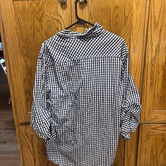Paper Denim & Cloth Black and White Gingham Shirt - Picture 3 of 3